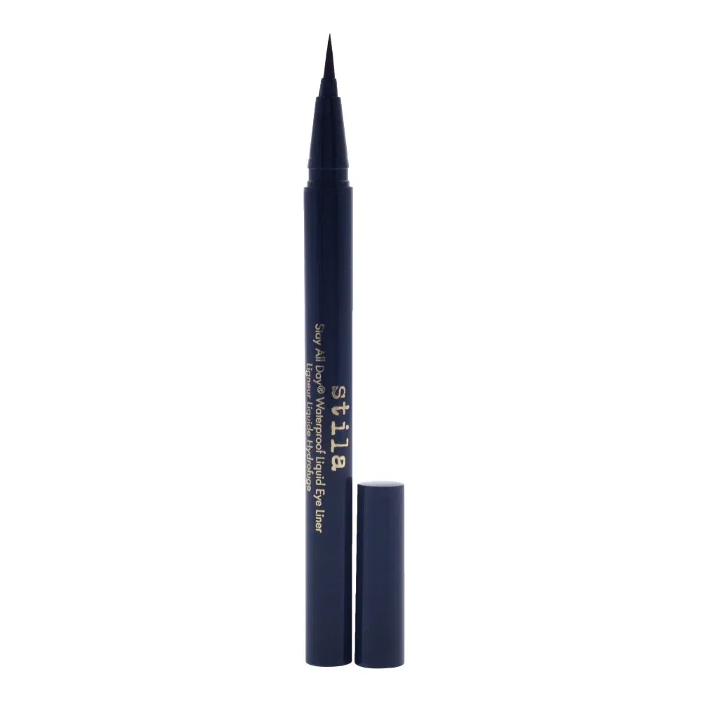 Водостойкая жидкая подводка для глаз Stay All Day Waterproof Liquid Eye Liner - Midnight от Stila для женщин - 0,016 унции - упаковка из 2 штук, прозрачный/прозрачный — фото 2