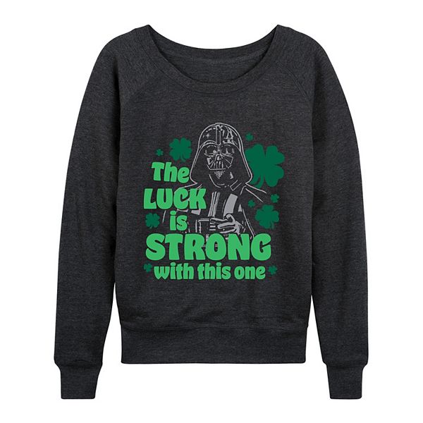 

Женская футболка с длинным рукавом Darth Vader St Patrick's French Terry Star Wars, Heather Charcoal, Черный, Женская футболка с длинным рукавом Darth Vader St Patrick's French Terry Star Wars, Heather Charcoal