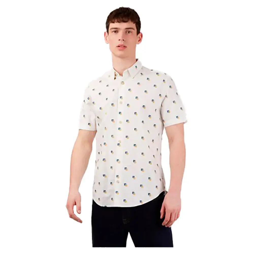 

Рубашка с коротким рукавом Ben Sherman 66670, белый
