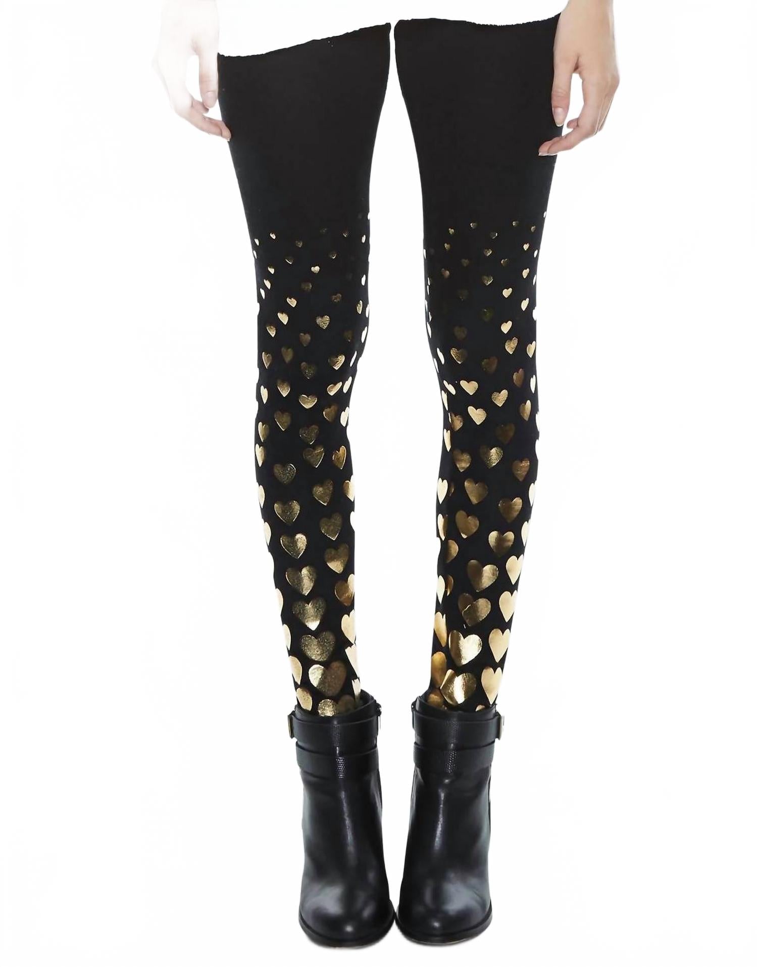 

Ши Шей повсюду фольгированные леггинсы черные Lauren Moshi