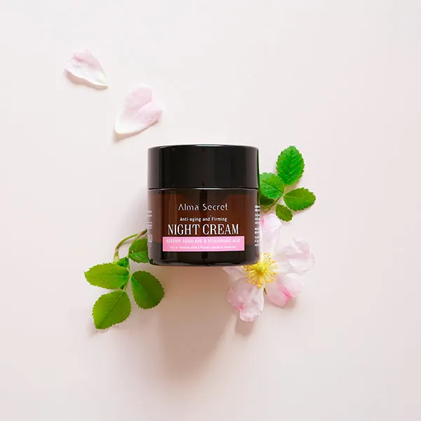 Мицеллярная вода Alma Secret — Восстанавливающий ночной для сухой кожи Anti-Aging And Firming Night Cream, 50 мл — фото 3