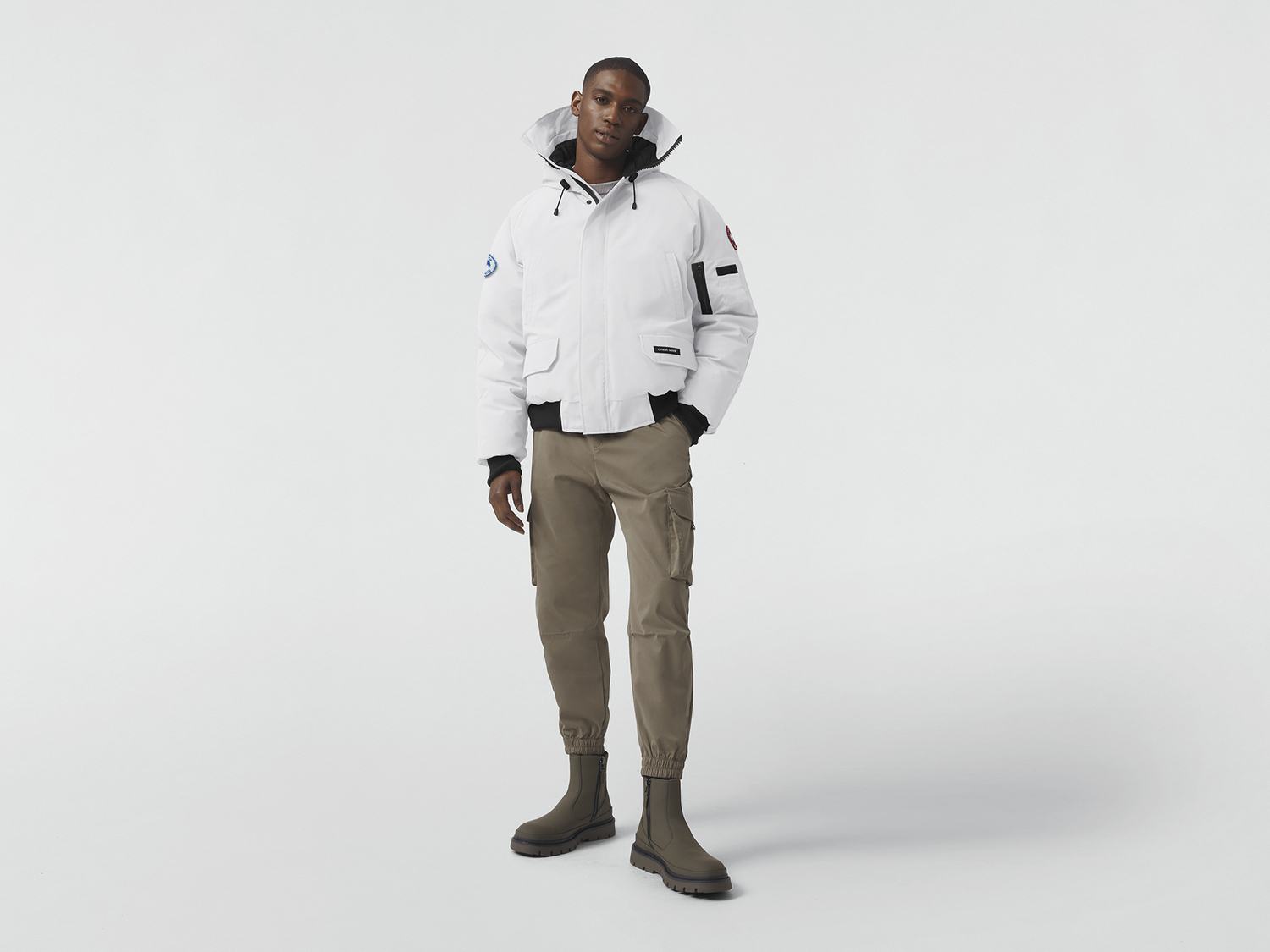 

Бомбер Canada Goose Chilliwack PBI, белый