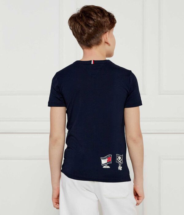 Футболки Regular fit Tommy Hilfiger, синий — фото 3