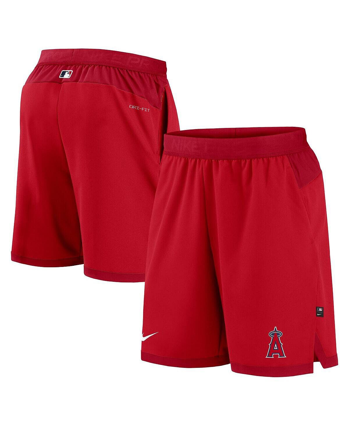 

Мужские красные шорты Los Angeles Angels Authentic Collection Flex Vent Performance Nike