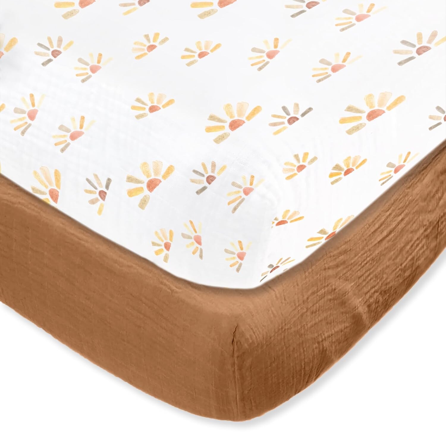 

Swaddle Designs Мягчайшая хлопчатобумажная муслиновая простыня для кроватки SwaddleDesigns