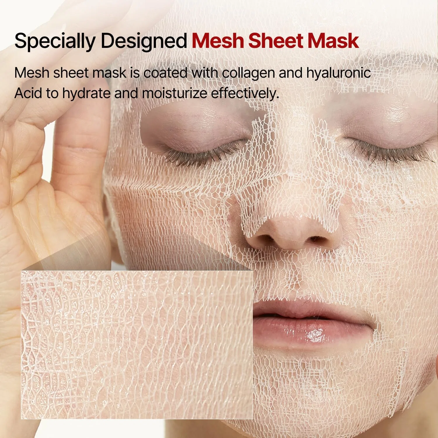 Маска для лица Meditherapy — Коллагеновая с роликом Wrinkle Fit Mask, 900 мл — фото 4