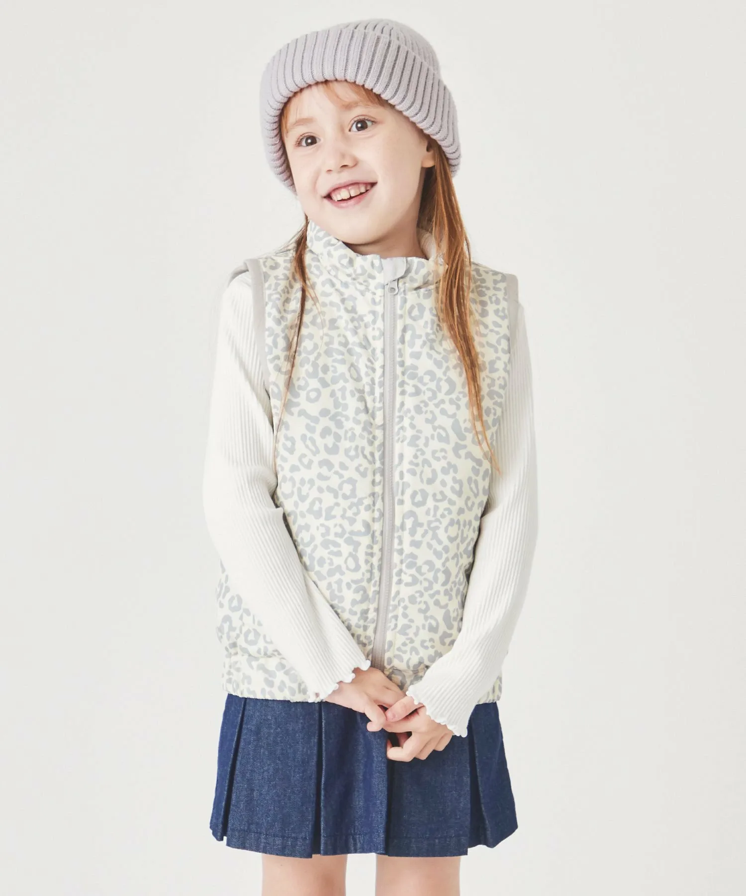 Двусторонний жилет Ever Closet, ivory