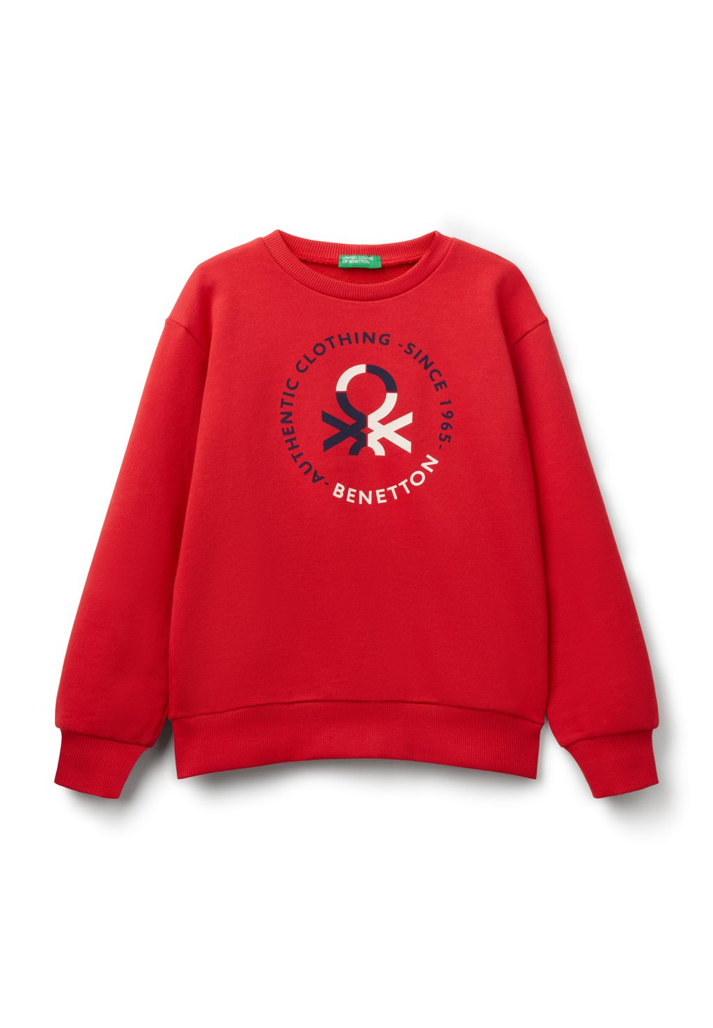 

Толстовка WITH PRINT United Colors of Benetton, красный