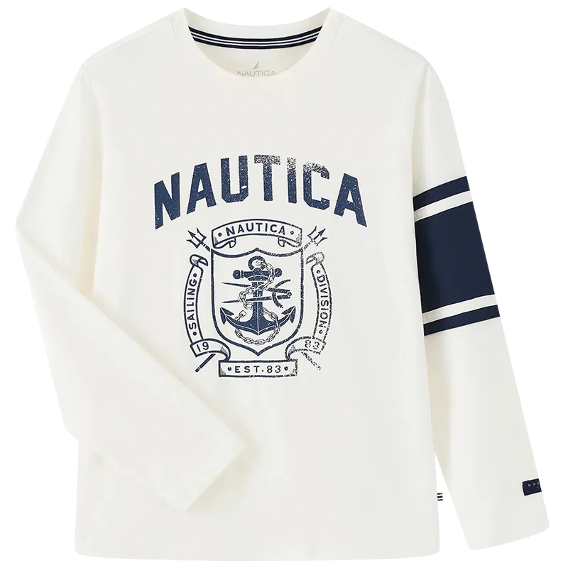 Футболка детская Kids' NAUTICA, Ecru