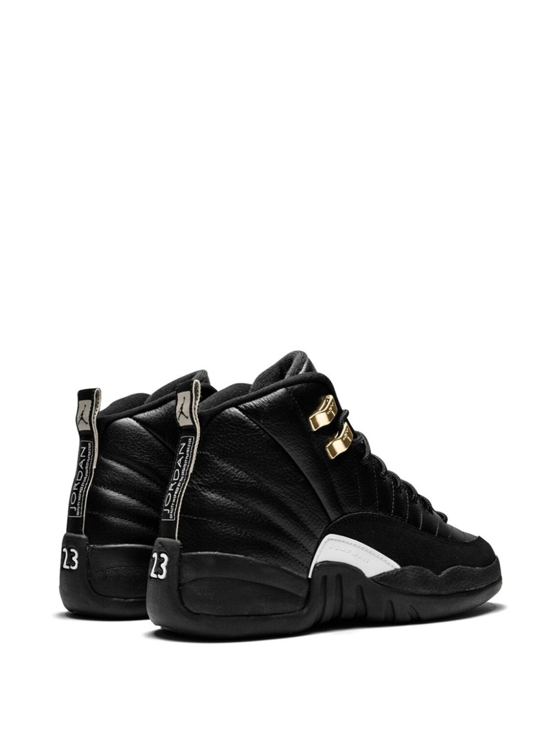 Jordan Kids кроссовки Air Jordan 12 Retro BG, черный — фото 3