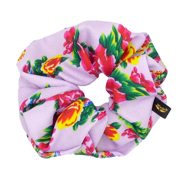 

Резинка для волос размера XL на резинке Coletero Malva Floral Chic & Love, 1 UD