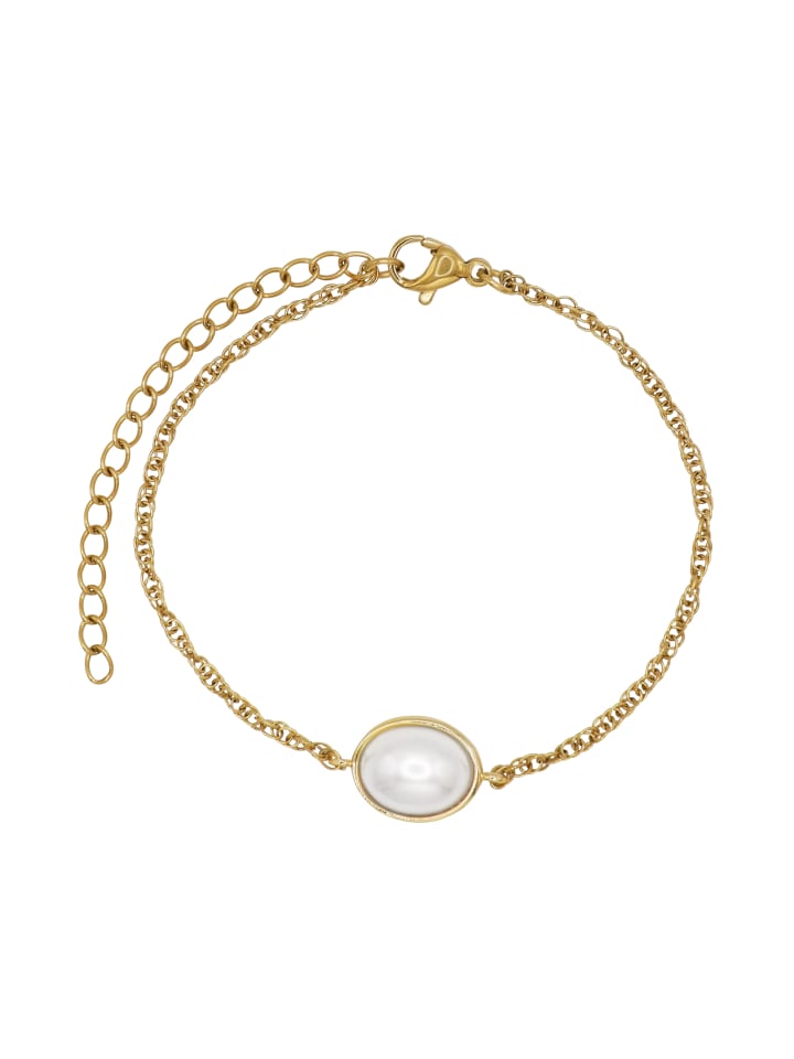 

Steel_Art Женский браслет Saga золотистого цвета