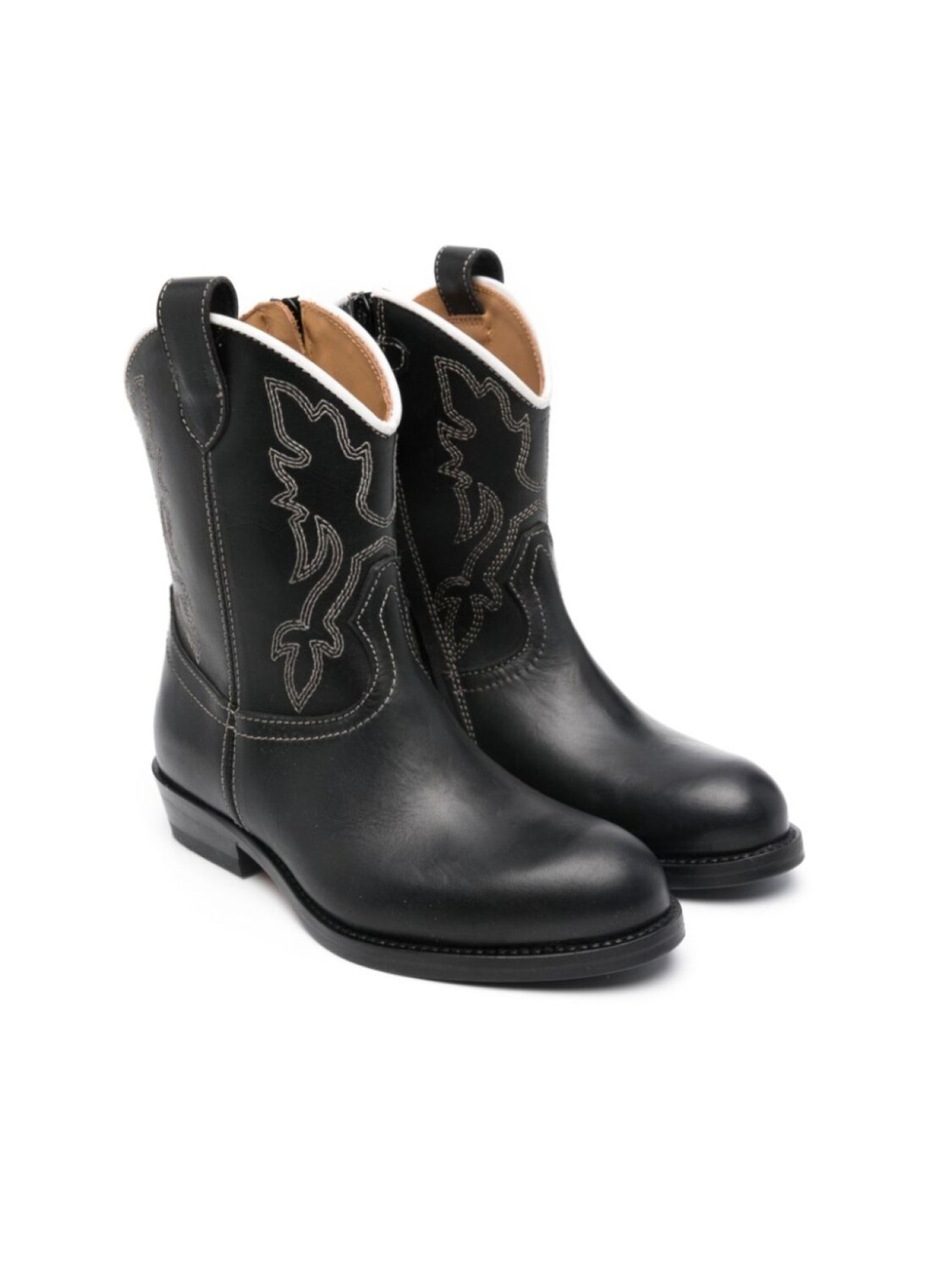 

Сапоги Texan с контрастной строчкой Gallucci Kids, черный