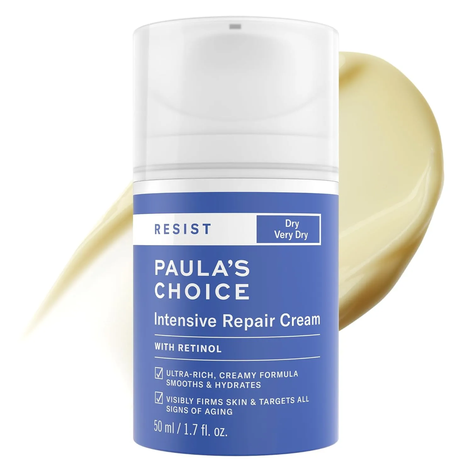 Крем для лица SPF PAULA'S CHOICE Увлажняющий RESIST Intensive Repair с ретинолом, гиалуроновой кислотой и маслом