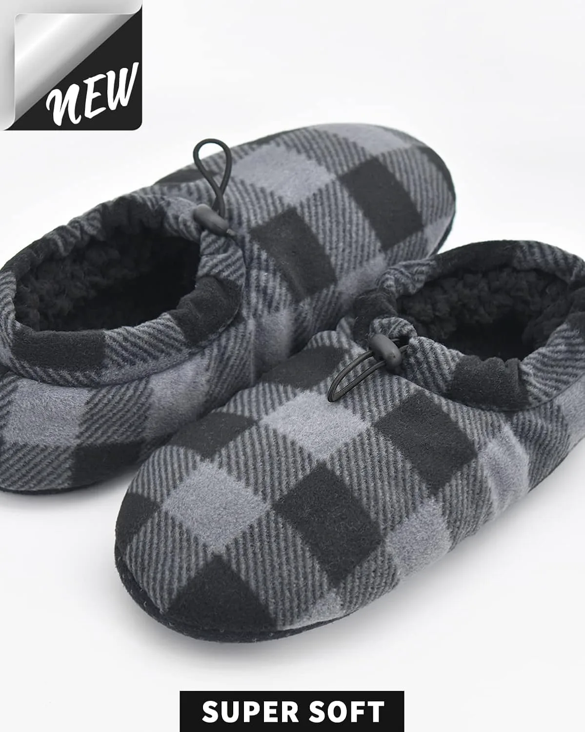 

Мужские носки-тапочки Panda Bros с противоскользящей подошвой, теплые тапочки-носки с захватами для мужчин, пушистые домашние тапочки