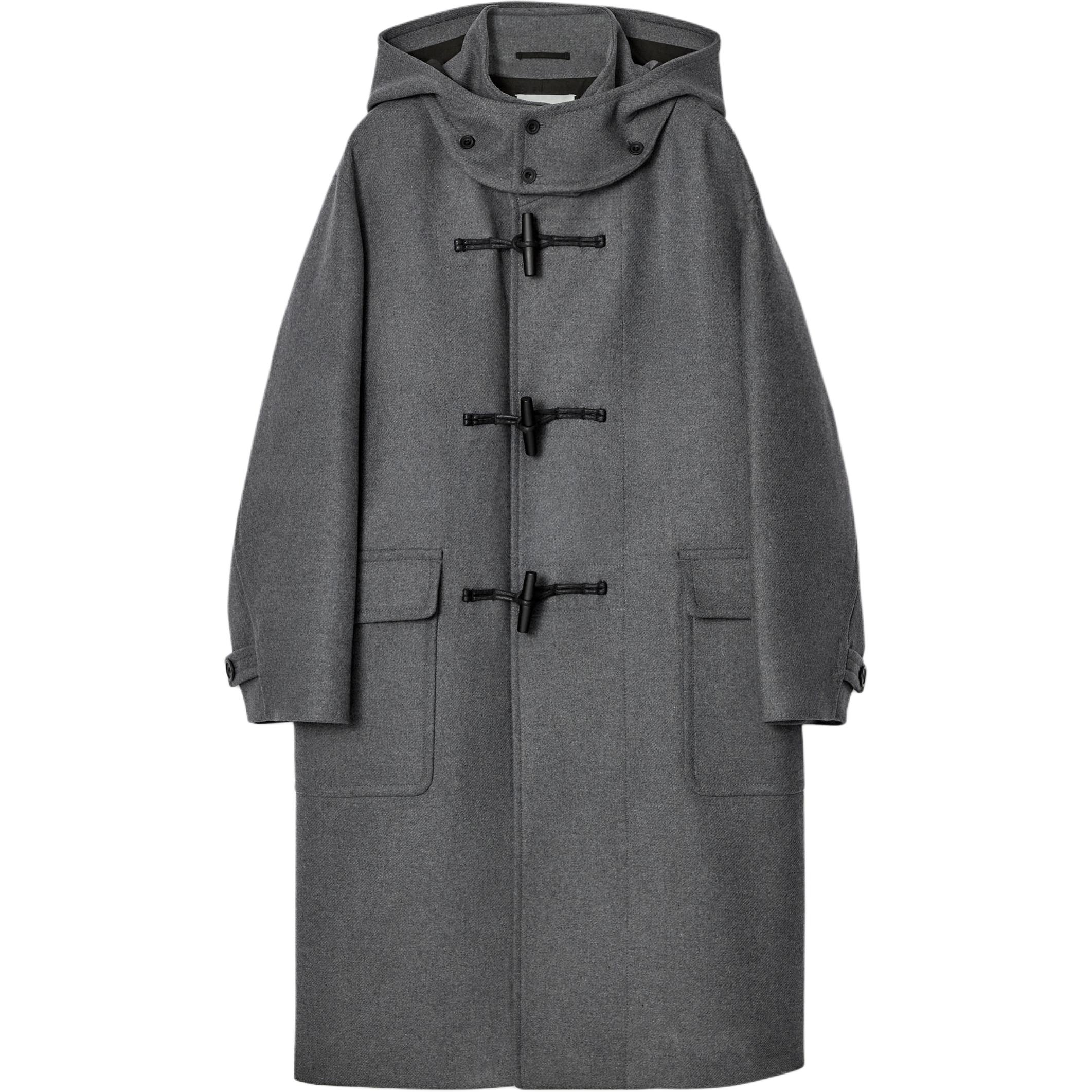 

COS Тёмно-серое пальто мужское, Dark Gray