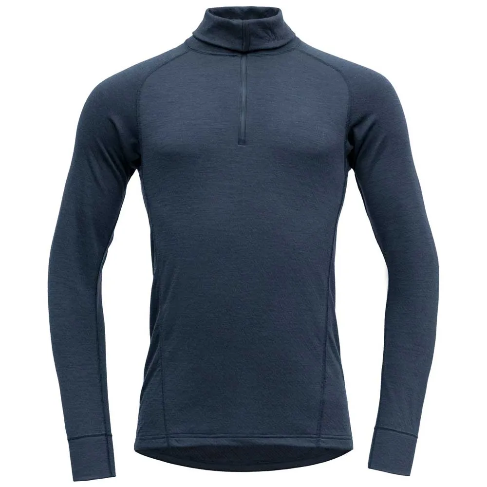 

Лонгслив DEVOLD OF NORWAY Duo Active Merino 205 Zip Neck, синий