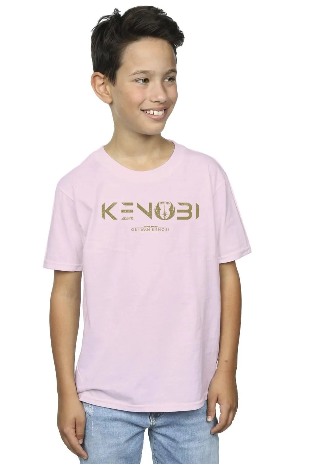 

Obi-Wan Kenobi Logo T-Shirt Star Wars, розовый