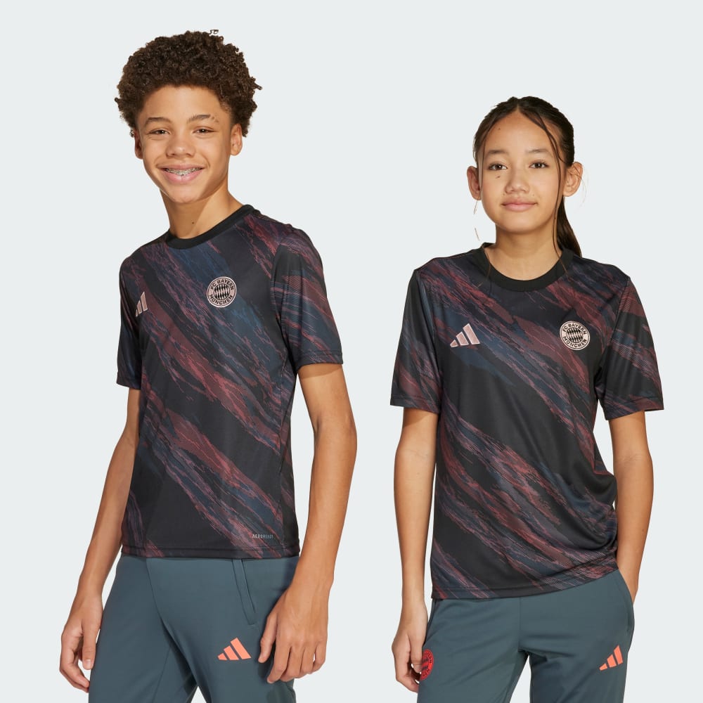 

Джерси Adidas FC Bayern 25/26 Pre-Match Jersey Kids, черный