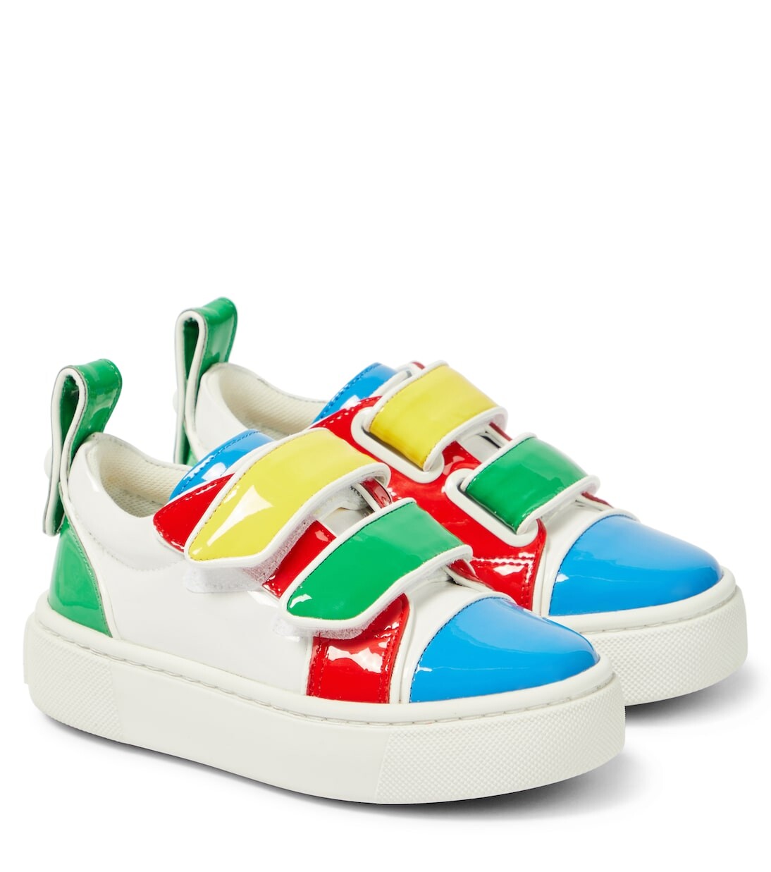 

Лакированные кроссовки toyototoy Christian Louboutin Kids, мультиколор