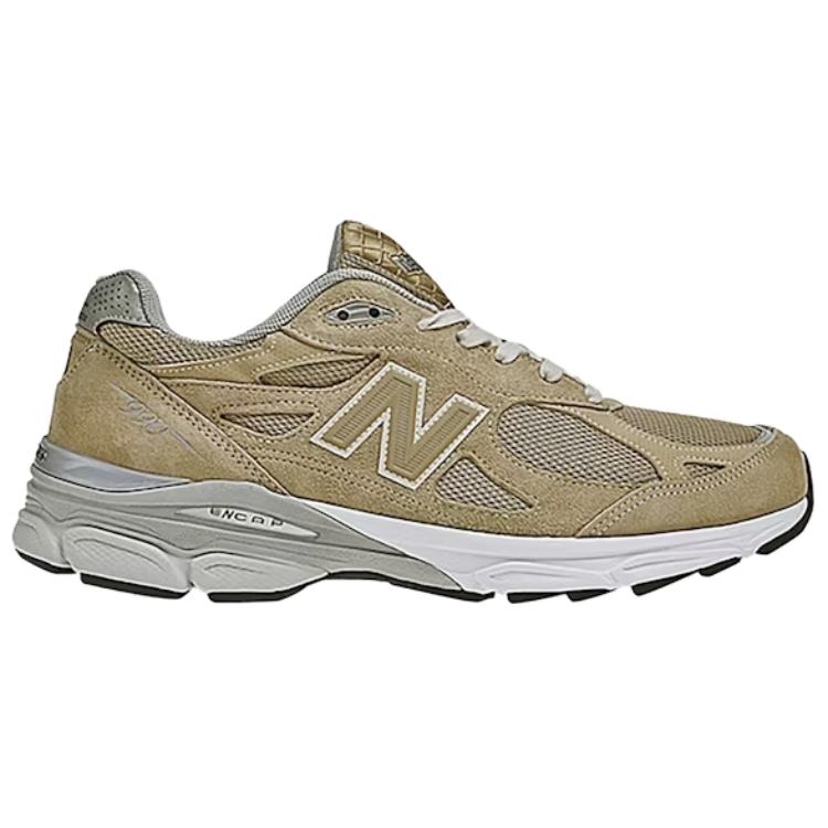 990v3 Made In Usa 'Beige' New Balance, коричневый — фото 4