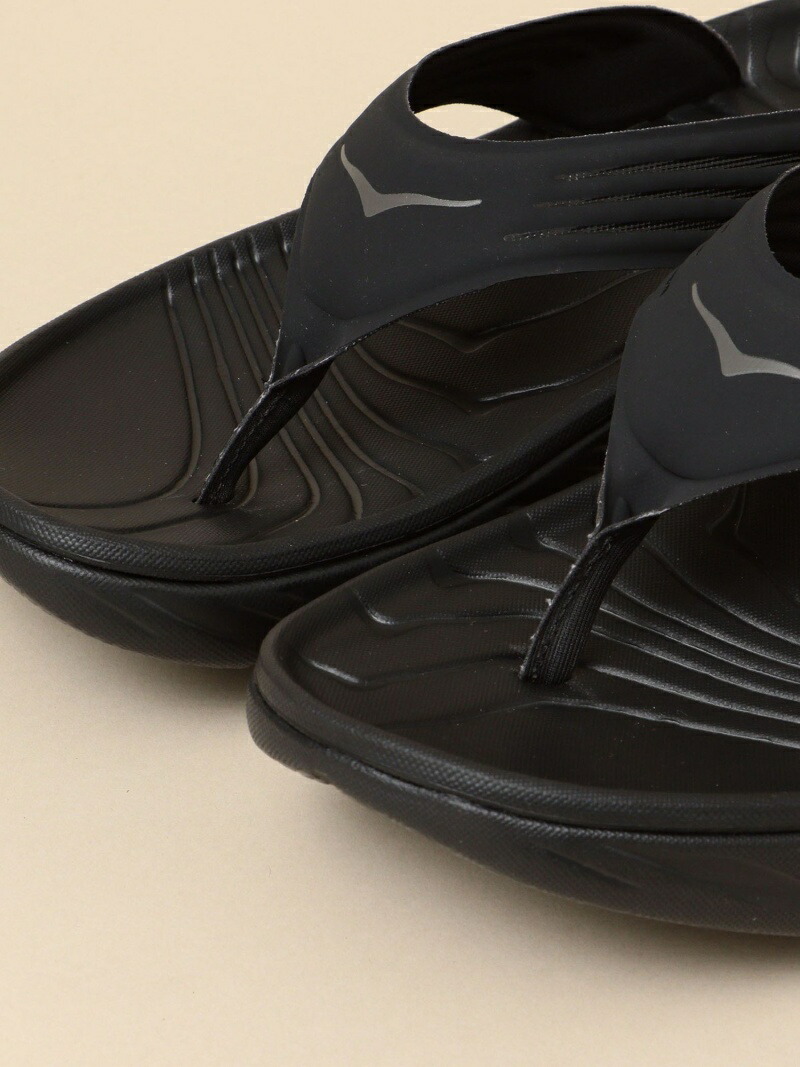 Сандалии HOKA ONEONE: ФЛИП ДЛЯ ВОССТАНОВЛЕНИЯ ORA Ships Men, black — фото 2