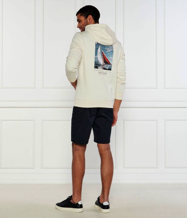 Свитер Regular fit Tommy Hilfiger, экрю — фото 2