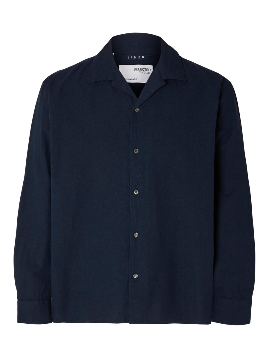 

Повседневная рубашка SELECTED HOMME Regular fit Button Up Shirt, ночной синий