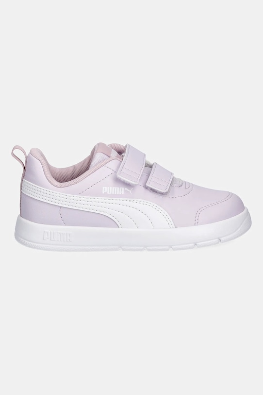 Детские кроссовки Courtflex V3 V Puma, фиолетовый — фото 2