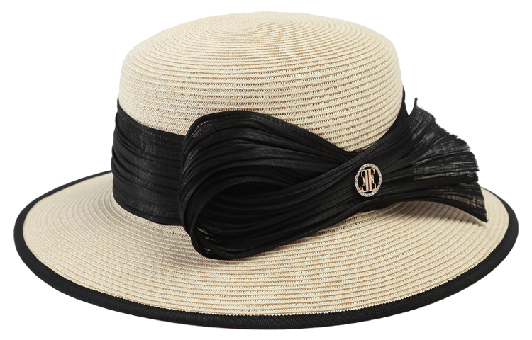 

Панама из полиэстера для женщин ELLE, бежевый