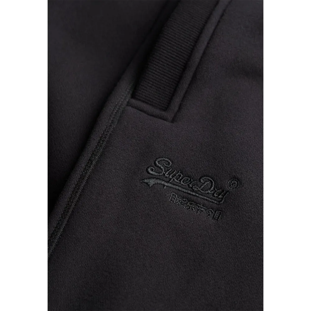 Спортивные брюки Superdry с винтажным логотипом и вышивкой, черный — фото 2