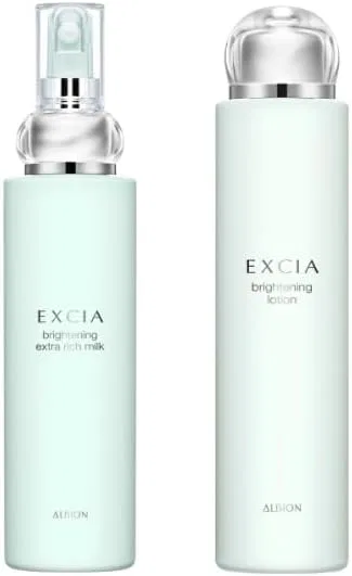 Молочко для лица Albion Excia Brightening Lotion 200 мл + Extra Rich Milk 200 г