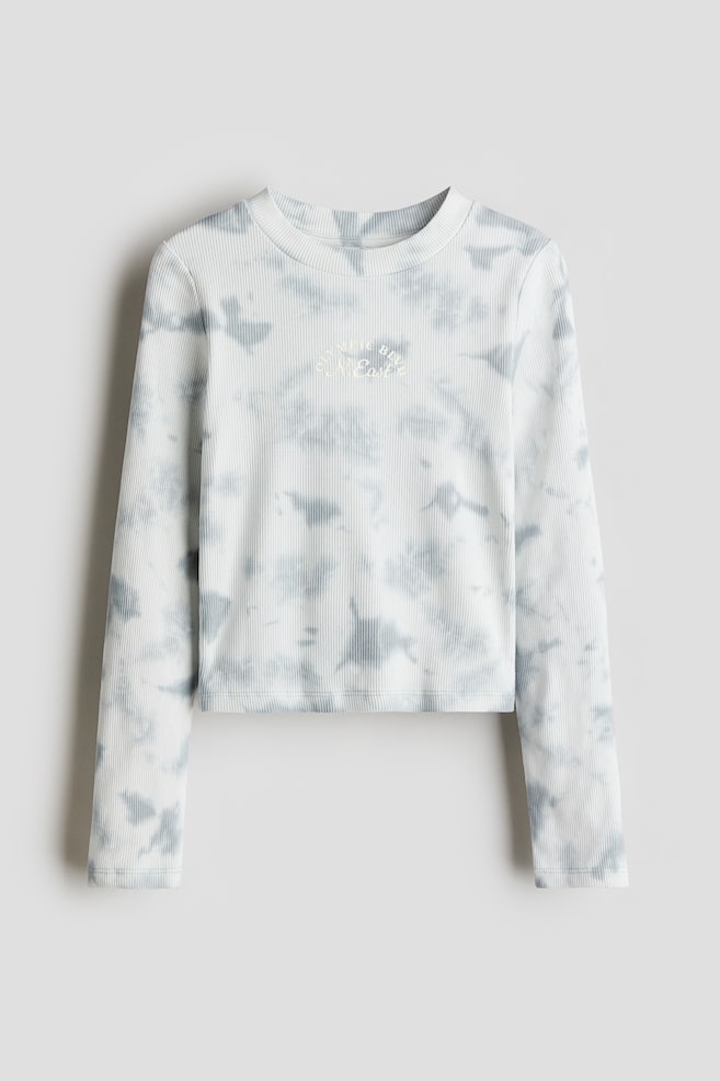 

Хлопковая рубашка в рубчик H&M, мультиколор