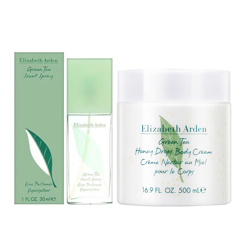 Набор косметики Elizabeth Arden Green Tea: туалетная вода Scent Spray, 50 мл + крем для тела Honey Drops Body Cream, 250 мл — фото 4