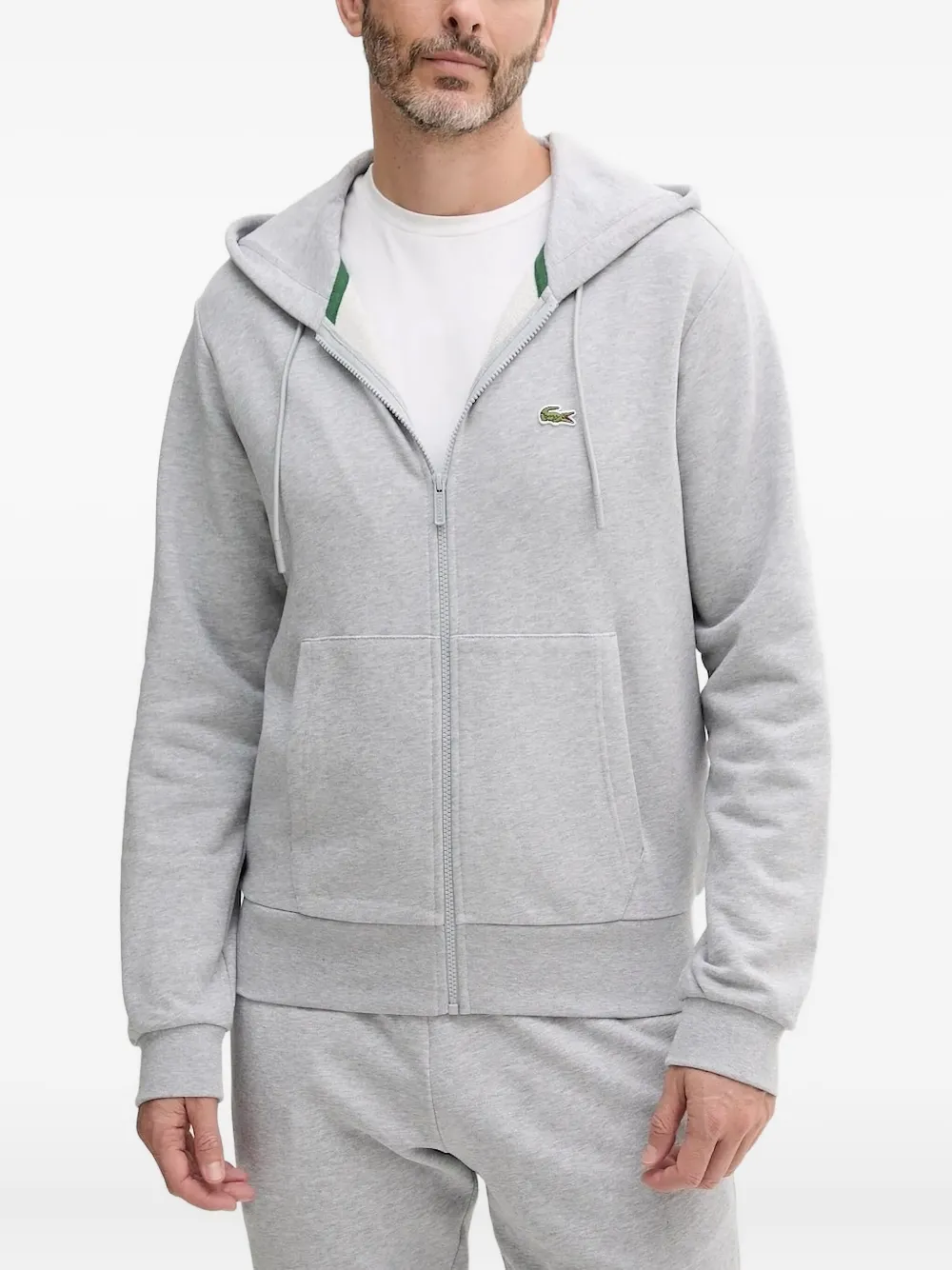 

Толстовка с логотипом Lacoste, серый
