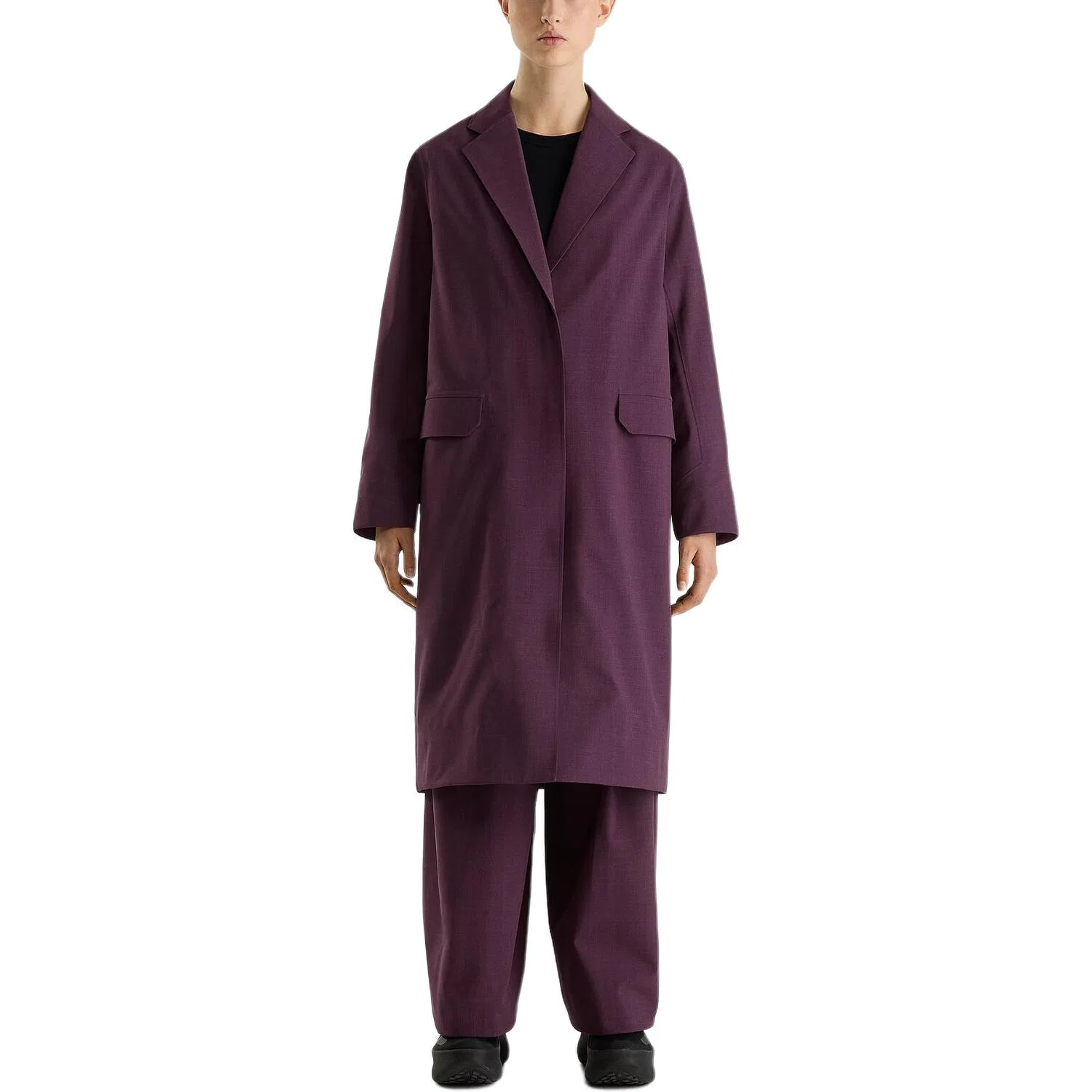 Пальто из шерсти с Coreloft Arcteryx Purple — фото 2