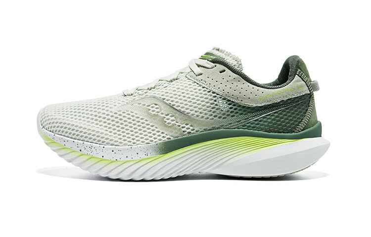 

Кроссовки Kinvara 14 унисекс с низким верхом зеленые Saucony