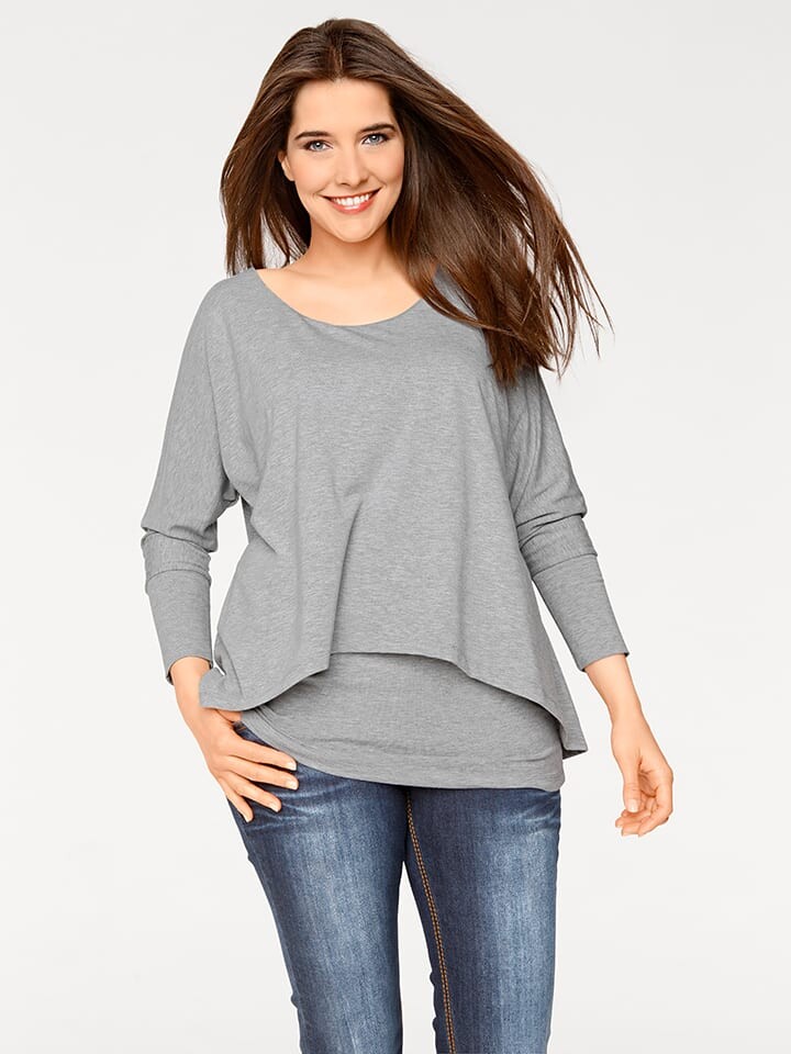 

Лонгслив Heine Longsleeve, серый