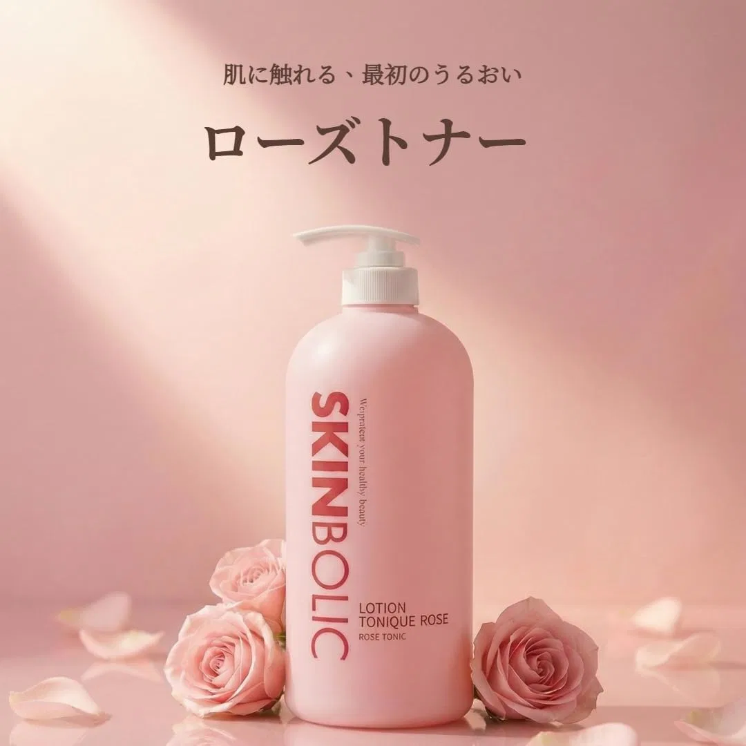 Лосьон для лица Premium Rose Facial Lotion Skinbolic, 1000 мл — фото 2