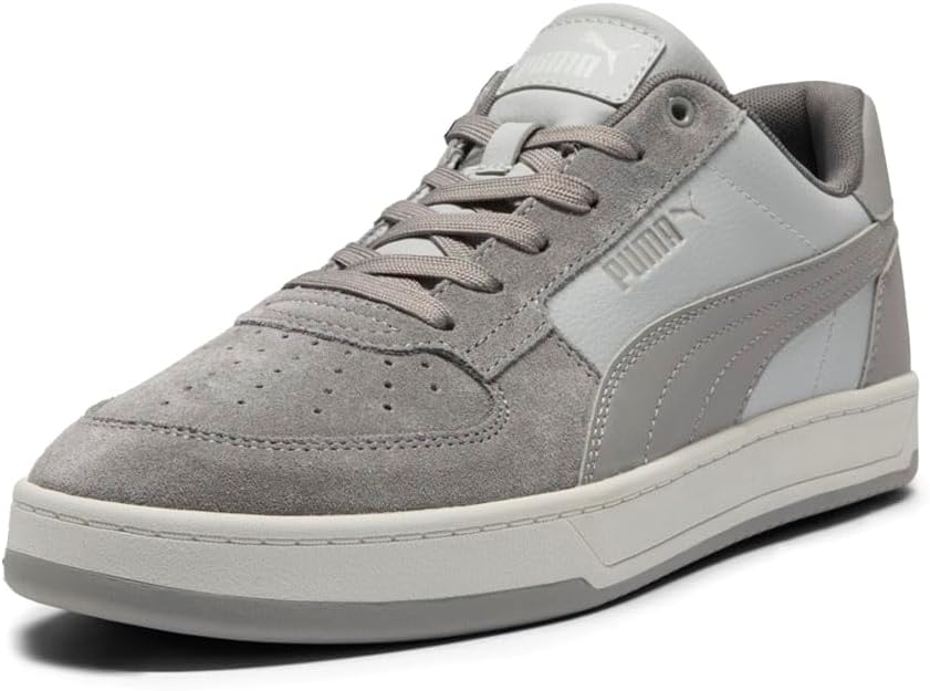 Мужские кроссовки PUMA Caven 2.0 Timeless с шнуровкой - серые — фото 2
