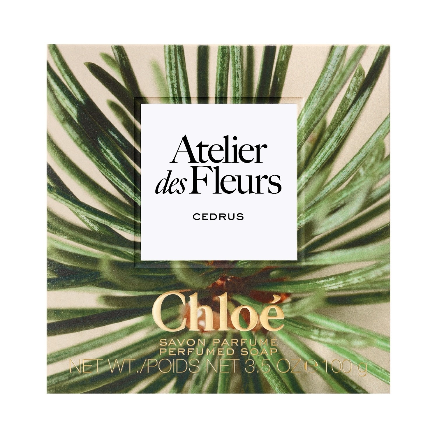 Мыло для рук atelier des fleurs cedrus perfumed soap Chloe, вес 100 гр. — фото 3