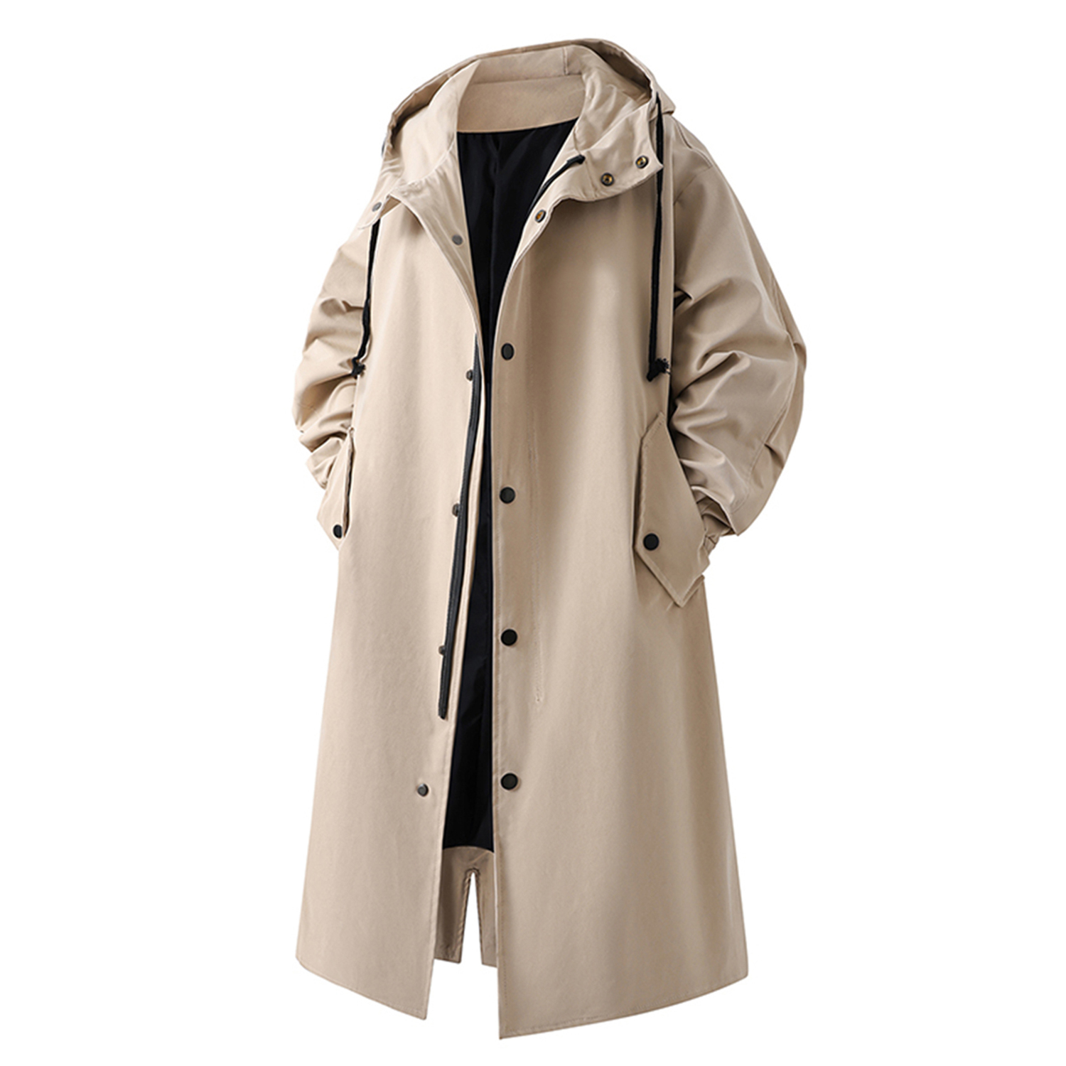 

Куртка Unisex Hooded Moderate X1617, хаки coat