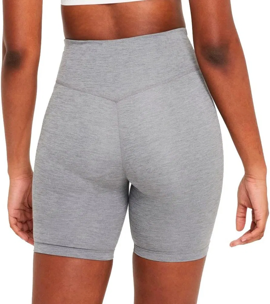 Женские шорты для активного отдыха Nike One, Iron Grey/Heather/White — фото 2