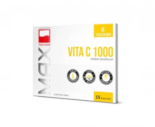 

Colfarm, Макс Вита С 1000, 15 капсул