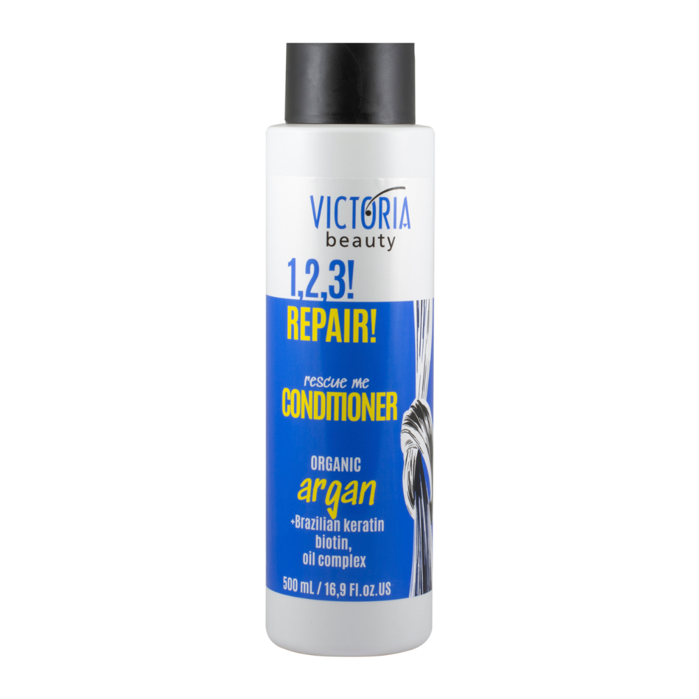 

Кондиционер для поврежденных волос 1,2,3! repair! conditioner for damaged hair Victoria Beauty, 500 мл