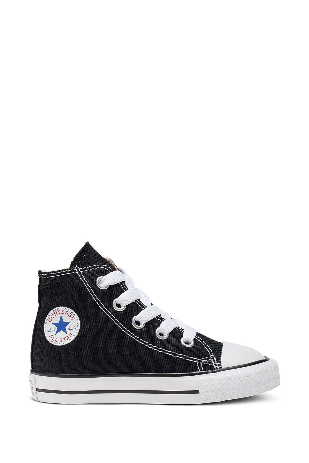 

Детские кроссовки Chuck с высоким верхом Converse, черный