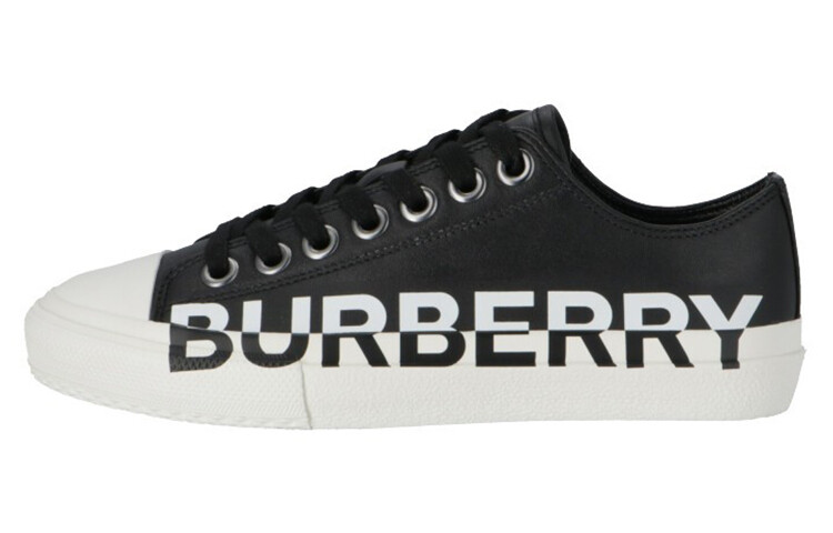 

Кеды Burberry, белый/черный