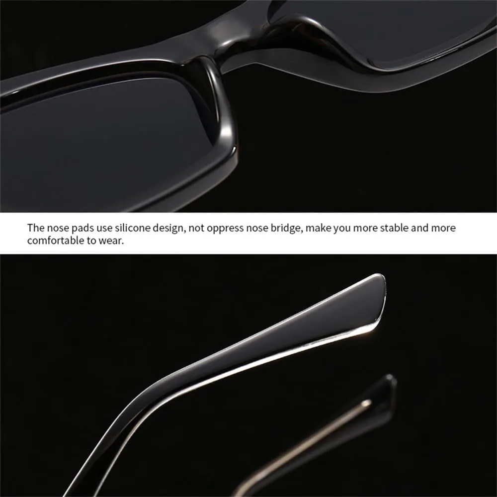 

Солнцезащитные очки Polygon Cat Eye с двойным цветовым переходом, женские, ретро, ​​градиентные, с защитой от УФ-излучения UV400, мужские солнцезащитные очки VFDHN, 9