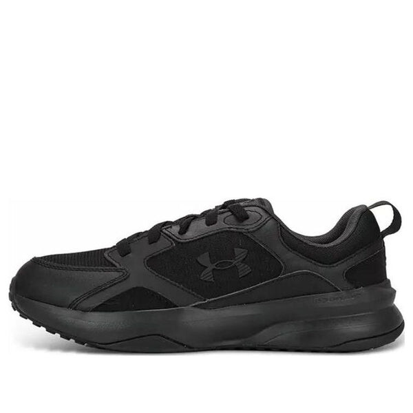 

Кроссовки charged edge 'triple black' Under Armour, черный