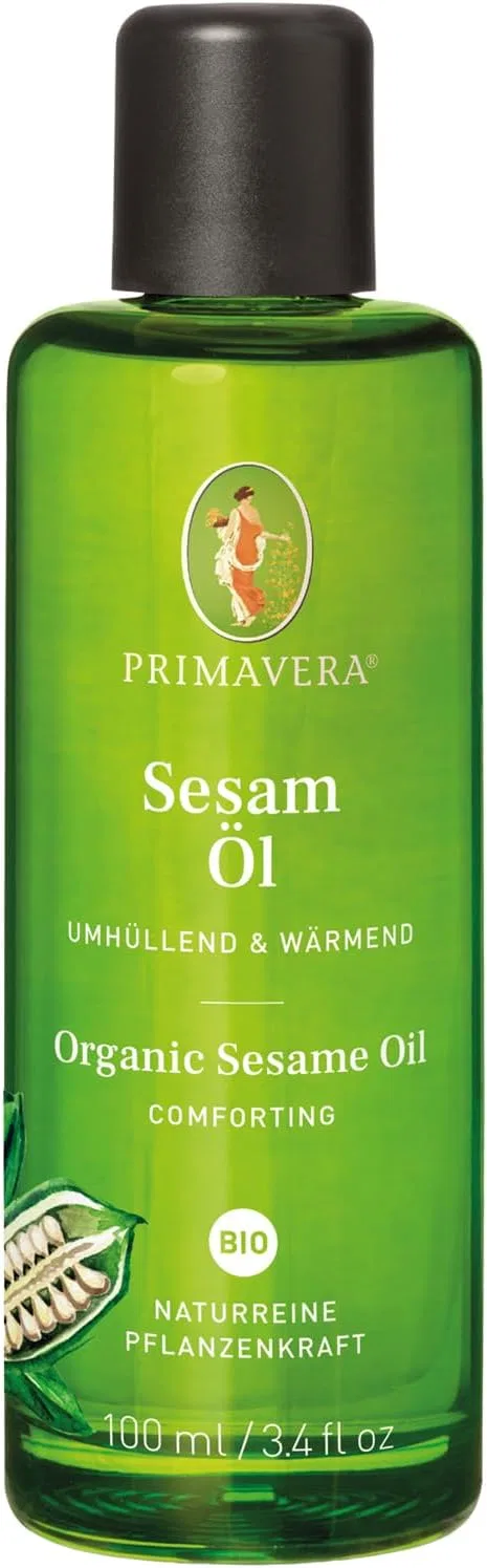 Масло для тела органическое кунжутное Primavera, 100 мл